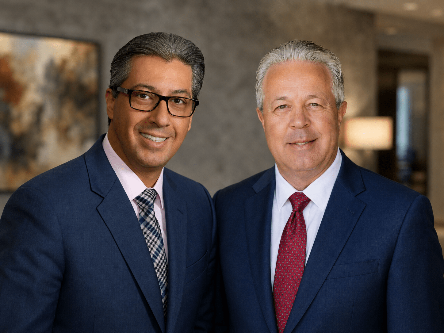 Professional business partners portrait photo